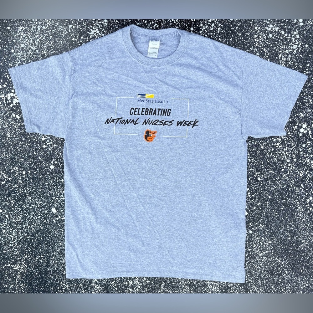 Baltimore Orioles MLB ‘National Nurses Week’ T-Shirt NWOT Size Lg